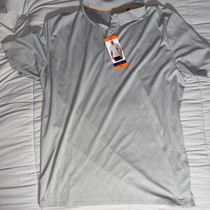 Stylish Light Gray Polo Shirt